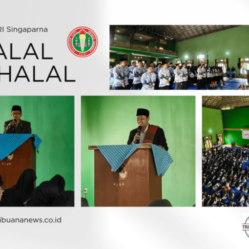 Utang Mursid: Halalbihalal Wujudkan Komunikasi Harmonis Antar Guru Singaparna